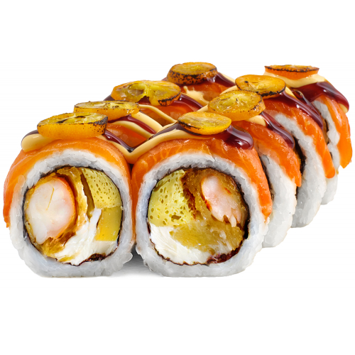 Дракон лосось-креветка