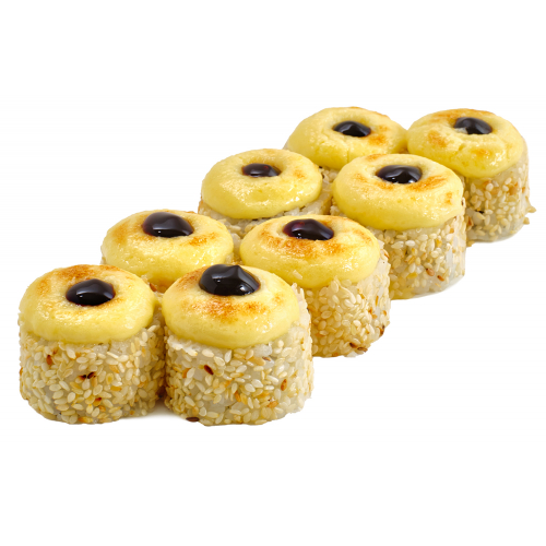 Запечений рол з креветкою