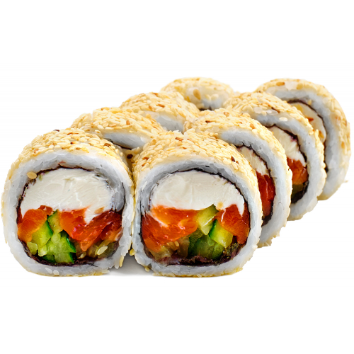 Сирний з лососем